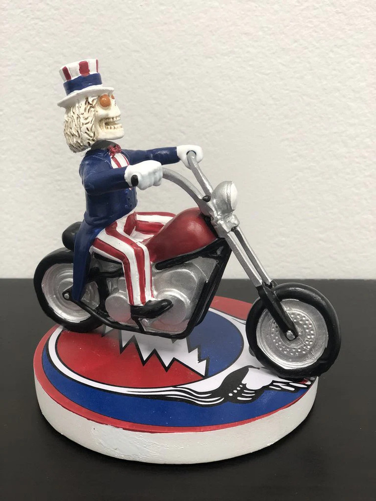Grateful Dead - Uncle Sam on Motorcycle Bobble by Kollectico
