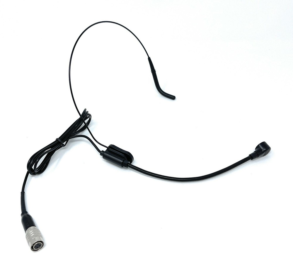 Black Headset Microphone for Audio Technica Wireless Transmitter Body-Packs