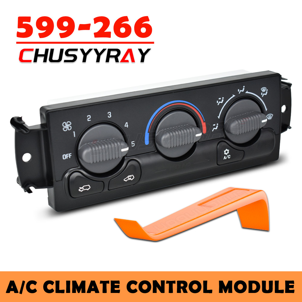 599-266 AC Climate Control Module Panel For Chevy Silverado GMC Sierra 1500 2500