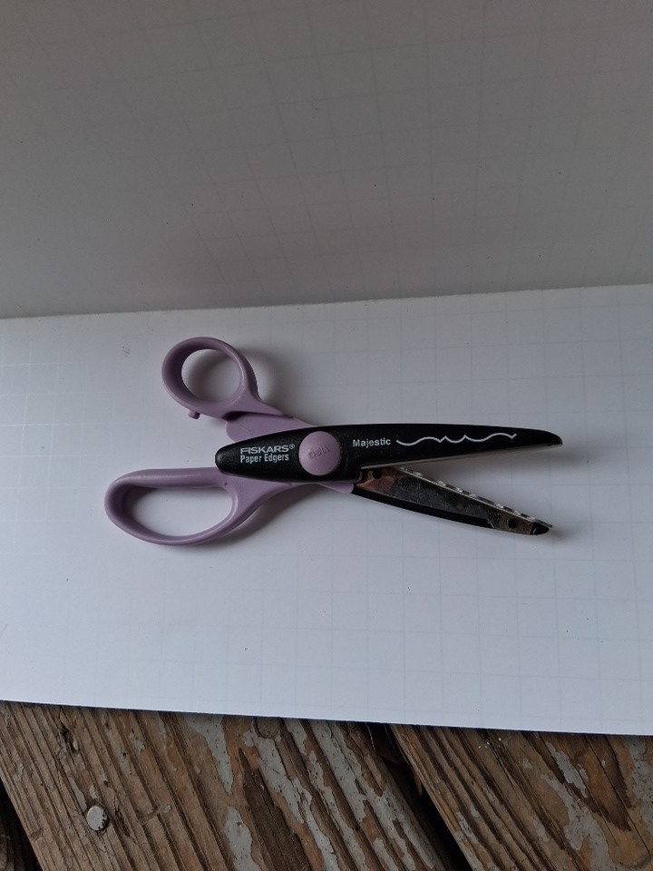 Fiskars Majestic Pattern Paper Edgers Crafting Scissors