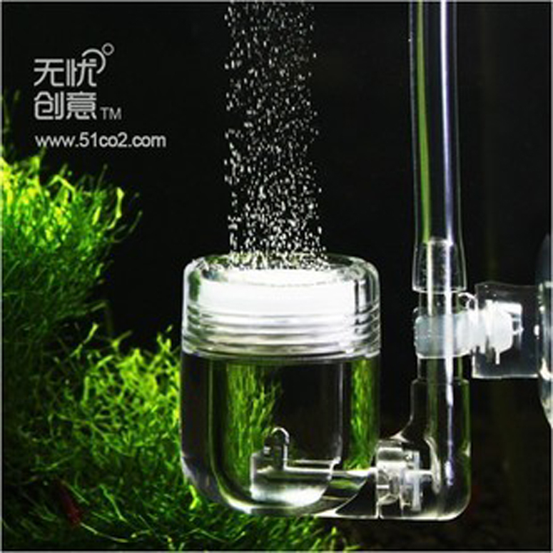 Aquarium plants Ceramic CO2 diffuser ATOMIZER bubble counter check valve 4 in1