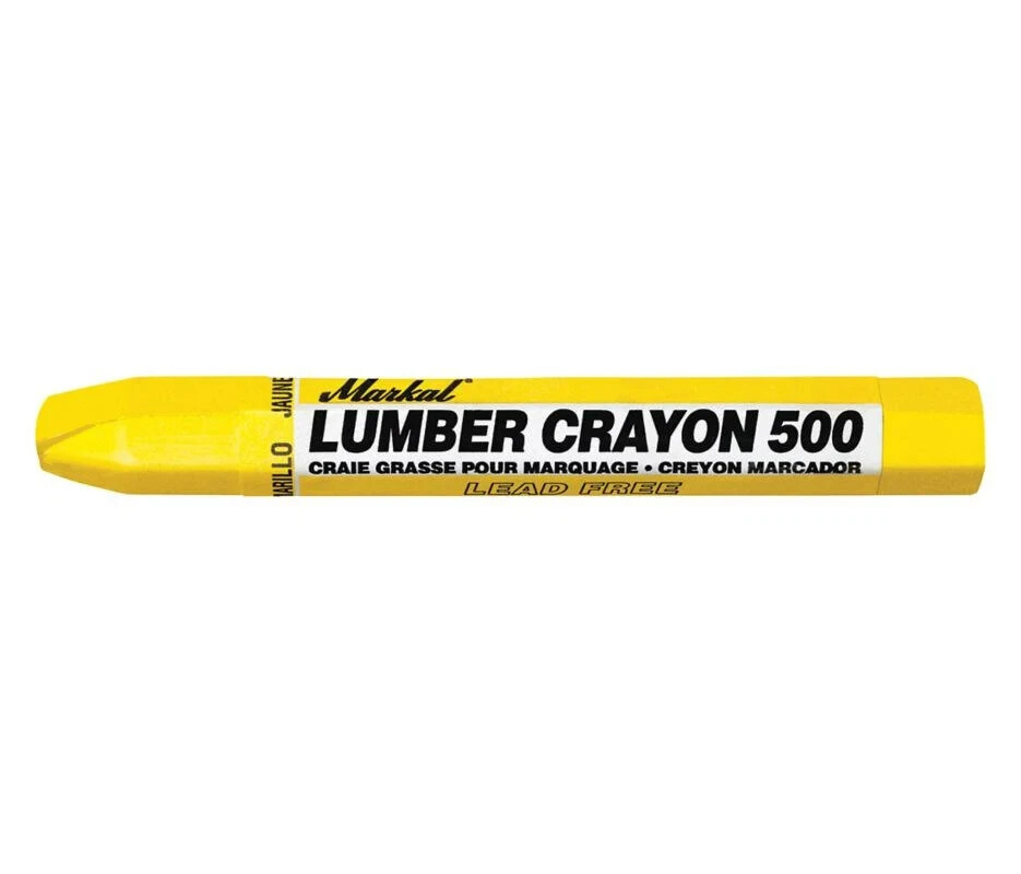 Markal #500 Yellow Lumber Crayon