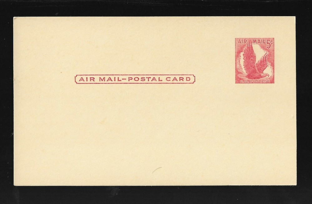 Mint 5-Cent Eagle Air Mail Postal Card