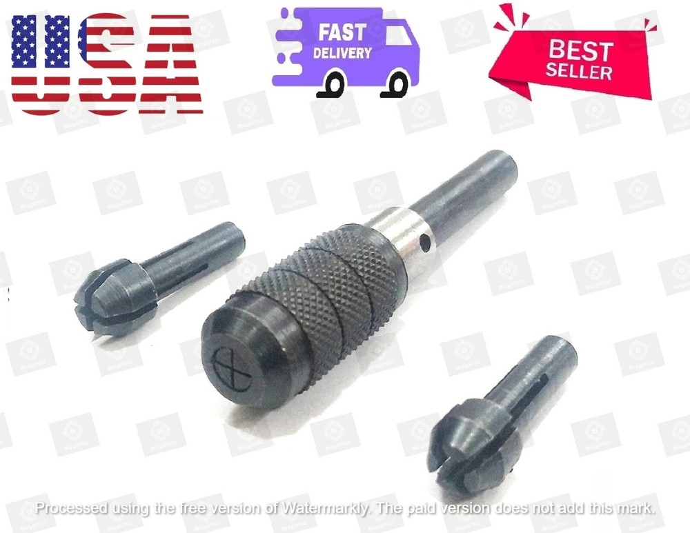 3 Pcs Pin Chuck Set - USA