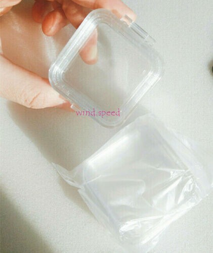 90PCS Denture False Teeth Membrane Case Container Jewelry Hinged Display Box