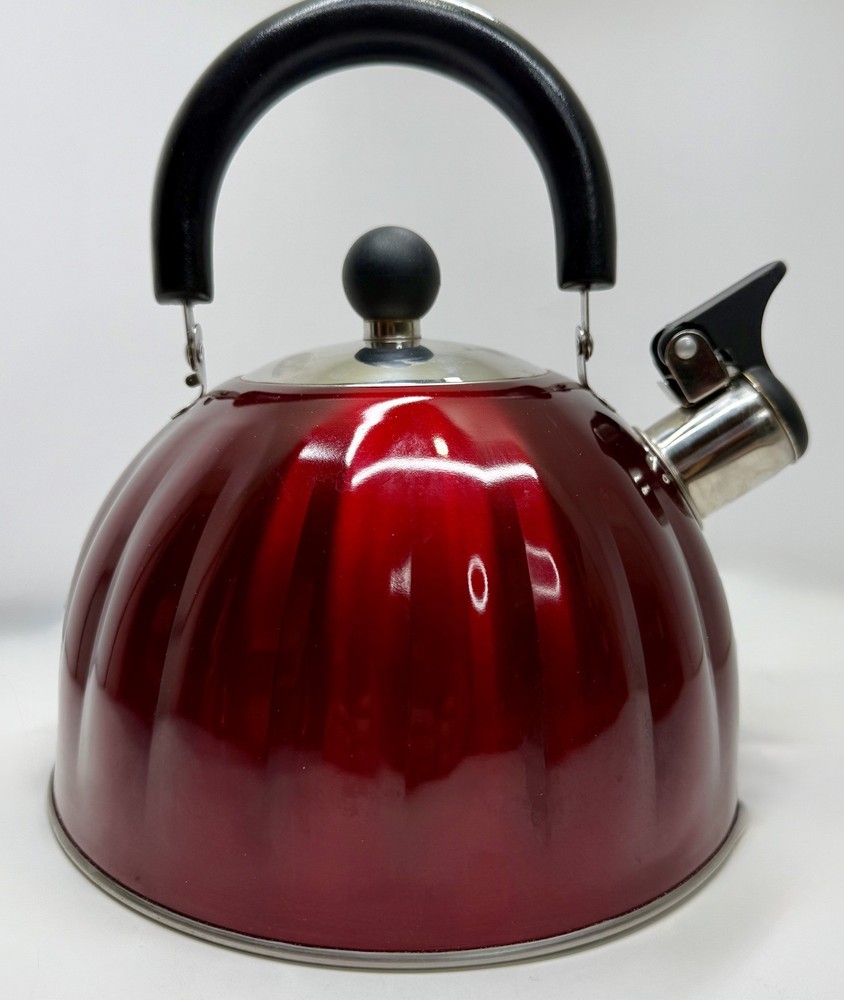 Mr. Coffee Twining 2.1 Qt. Pumpkin Tea Kettle - Red