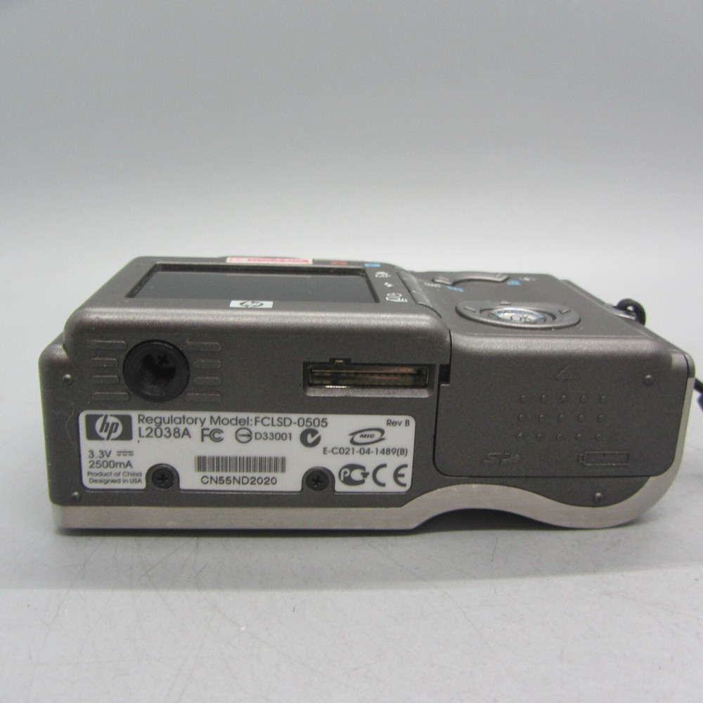 HP Digital Camera Photosmart R717 6.2MP Silver Tested