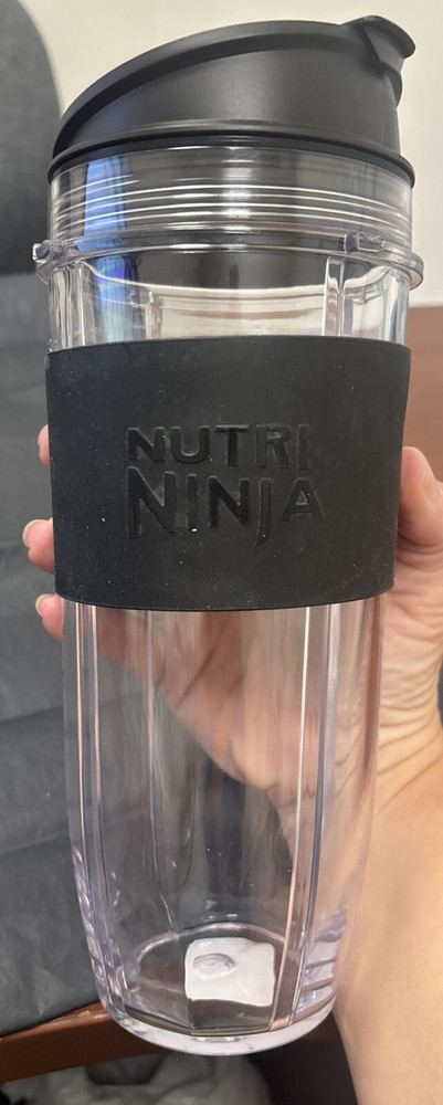 32oz Replacement Nutri Ninja Cup with Sip & Seal Lid EUC