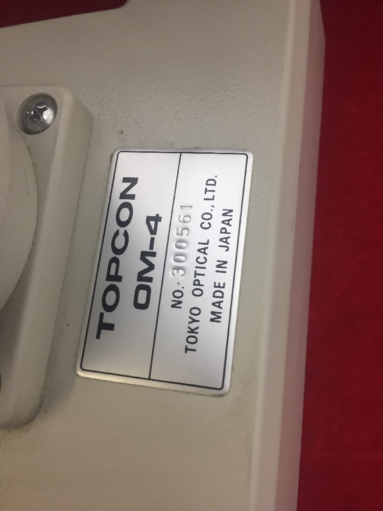 TOPCON OM-4 Opthalmometer Keratometer See Description
