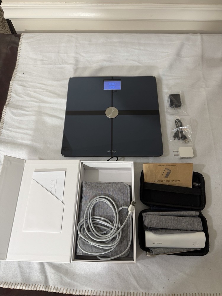 Withings Bundle Body+ Composition Smart Wi-Fi Scale + Sleep Mat + BPM Connect 🔥