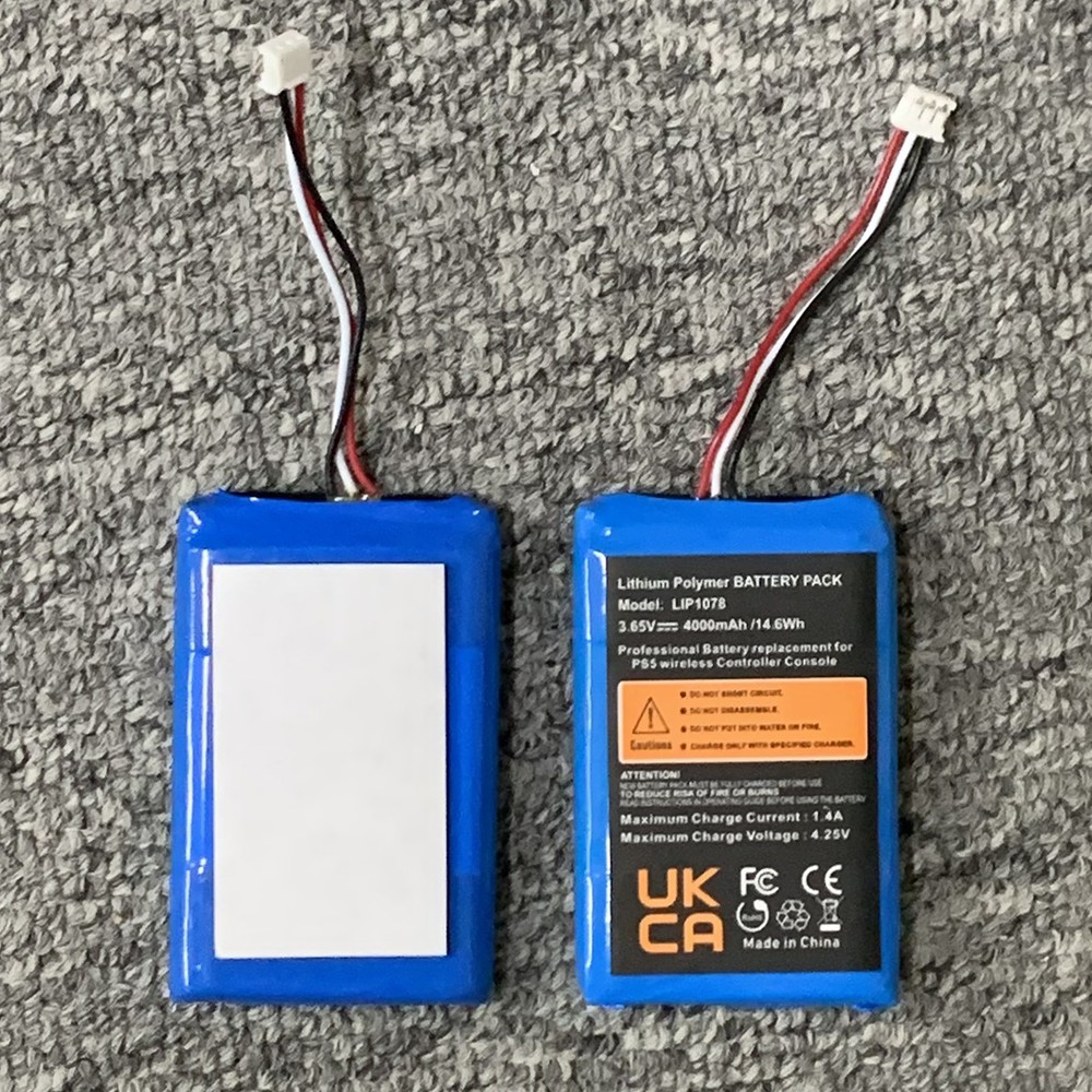 4000mAh Battery Replacement for Sony Playstation 5 Dualsense Controller w/ Tools