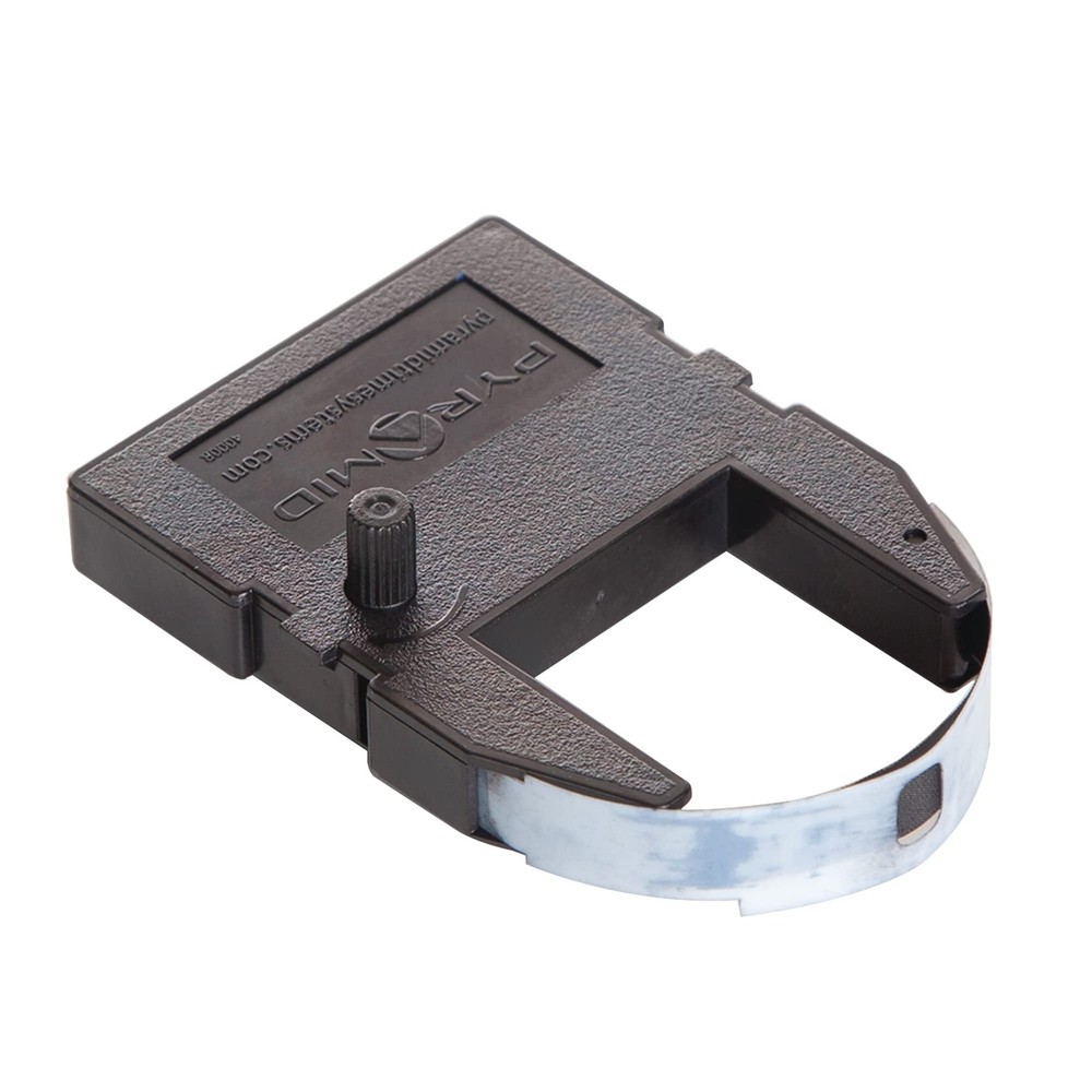 Pyramid™ Time Clock Replacement Ribbon For 9.84ft. ribbon length, Black