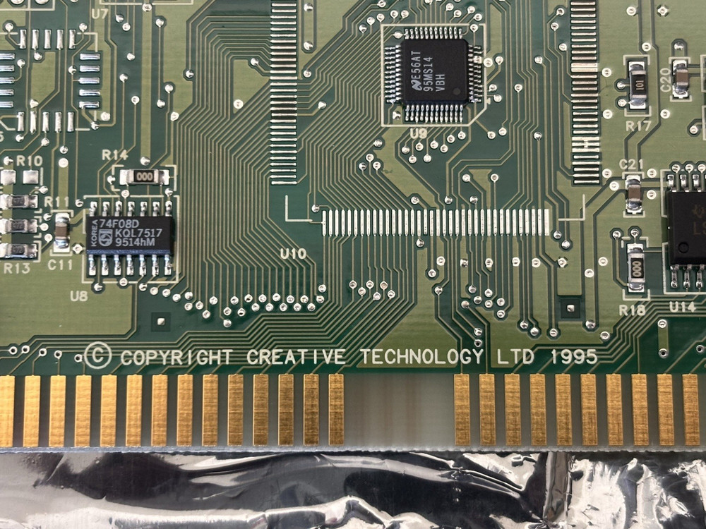 Creative Labs CT1870 16 Bit ISA IDE CD ROM Controller Card