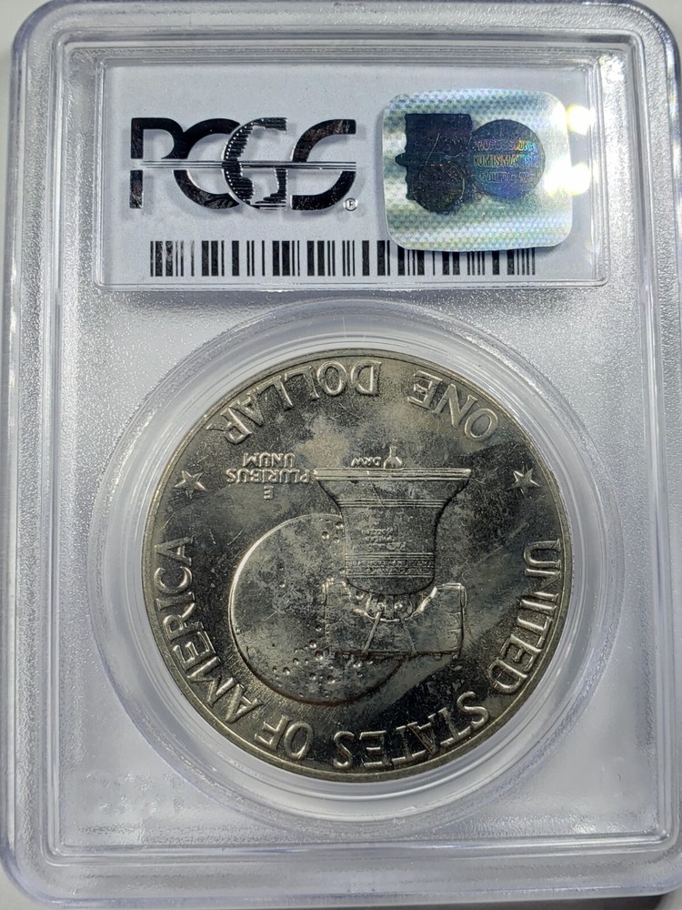 1976-D Type 2 PCGS MS66 Eisenhower Dollar Gem Uncirculated Denver Mint