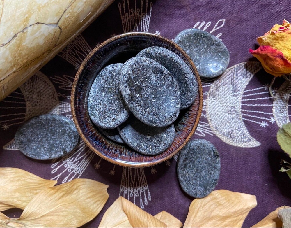 Coppernite Worry Stone, All Natural, Metaphysical