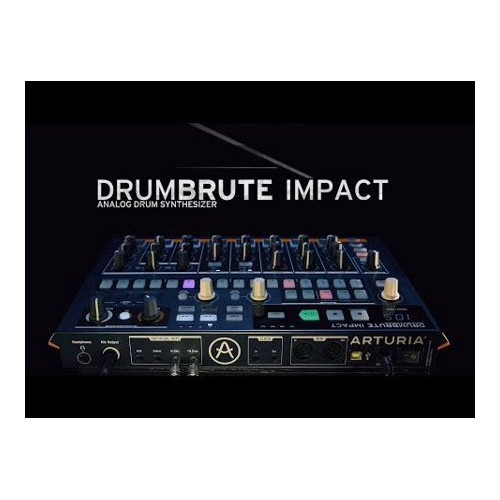 Arturia DrumBrute Impact Analog Drum Machine