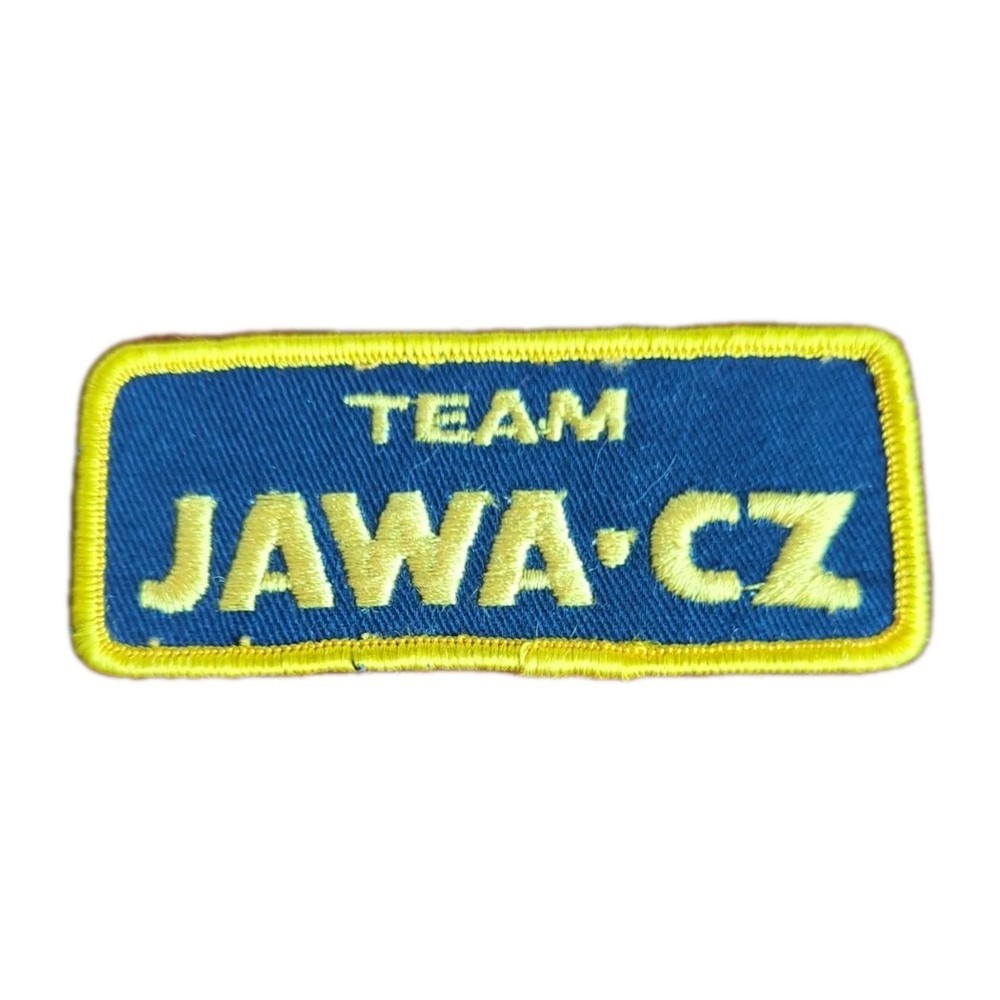NOS Team Jawa Cz Patch 3.75"