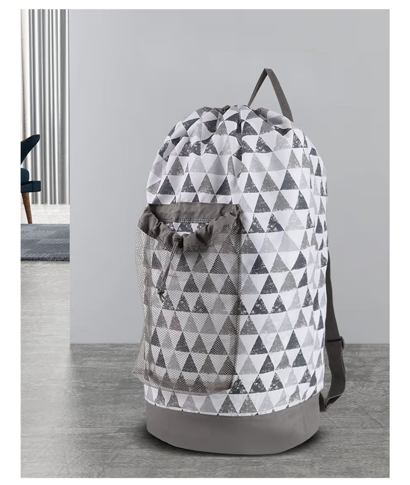 Dalykate Backpack Laundry Bag, Laundry Backpack with Shoulder Straps and Mesh