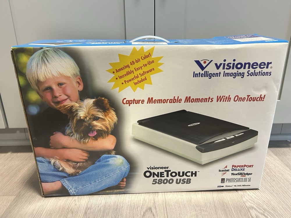 Visioneer One Touch 5800 USB Flatbed Scanner NEW IN BOX