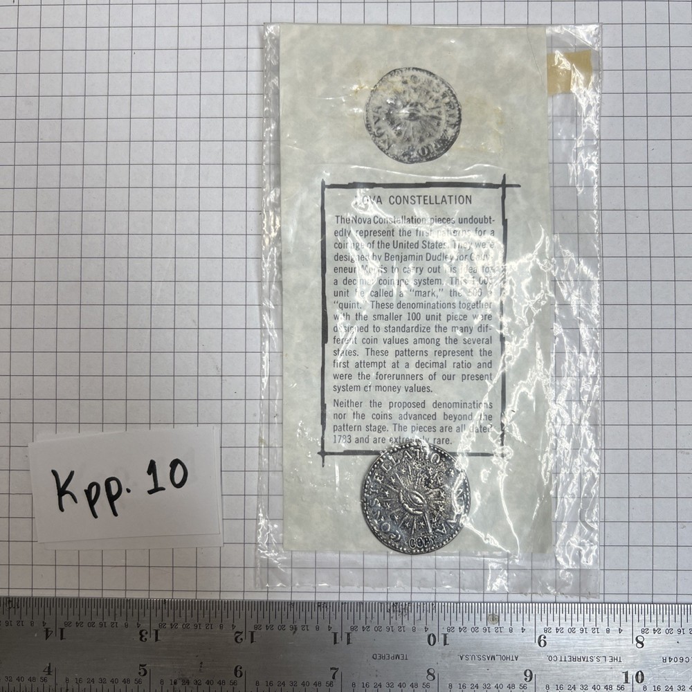 Vintage Nova Constellation Copy Facsimile Reproduction Coin