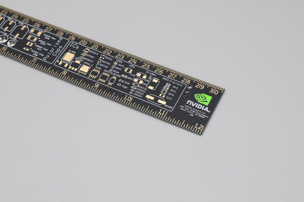 NVIDIA GeForce GTX PCB Engineering Ruler 1st Generation 12"