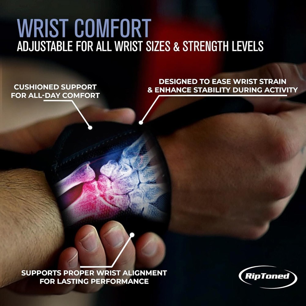 Industrial-Grade Wrist Wraps - Competition-Grade Durability
