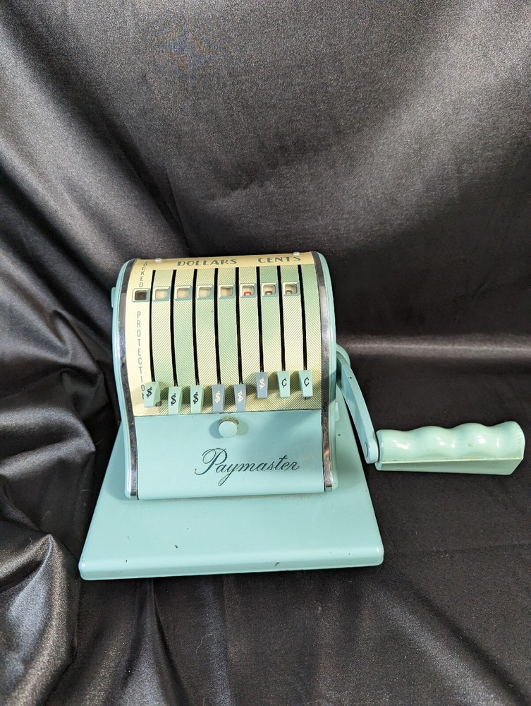 Paymaster Series X-2000 Check Writing Machine With Cover