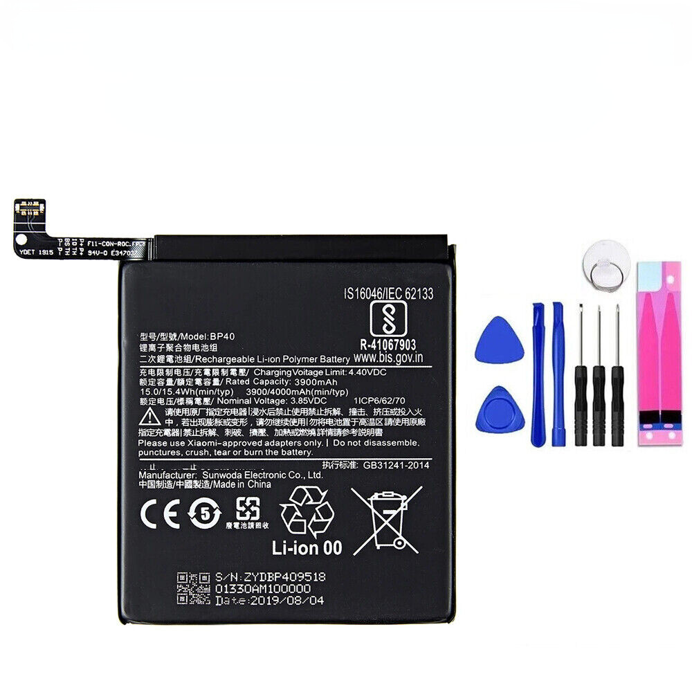 For Xiaomi Mi 9T Replacement Premium quality Battery BP41 Tools