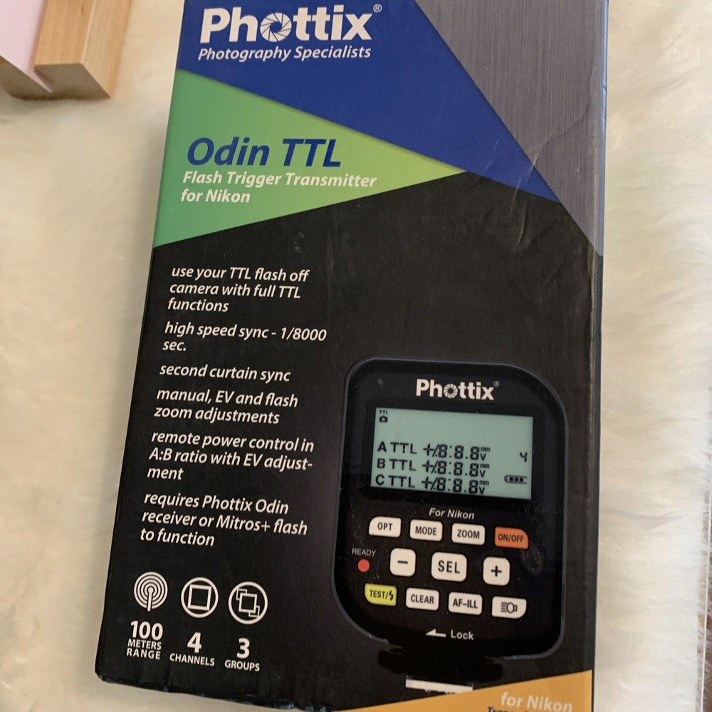 Phottix PH89058 Odin TCU TTL Flash Trigger Transmitter for Nikon