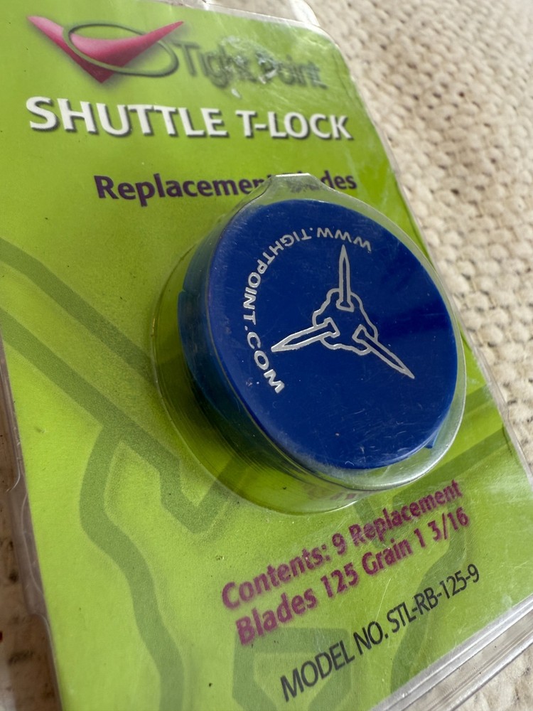 Tight Point Shuttle T-Lock Replacement Blades