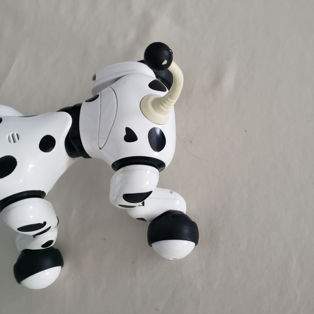 Zoomer SPINMASTER Interactive Black & White Robot Dalmatian Dog VIDEO