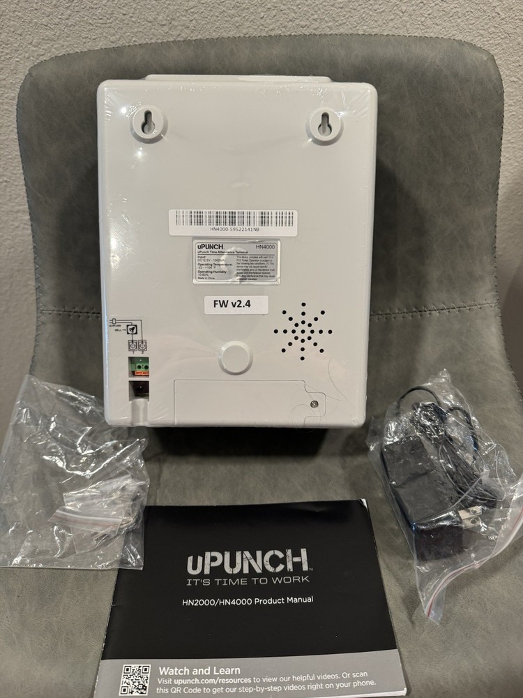 UPunch Electronic Time Clock w/Accessories HN4000