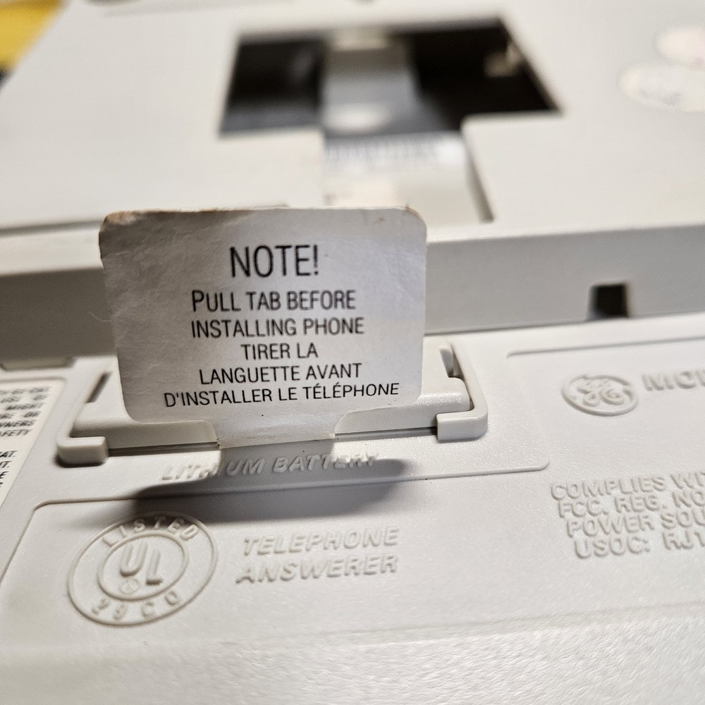 Vintage GE Answer Phone Model 2-9892 A