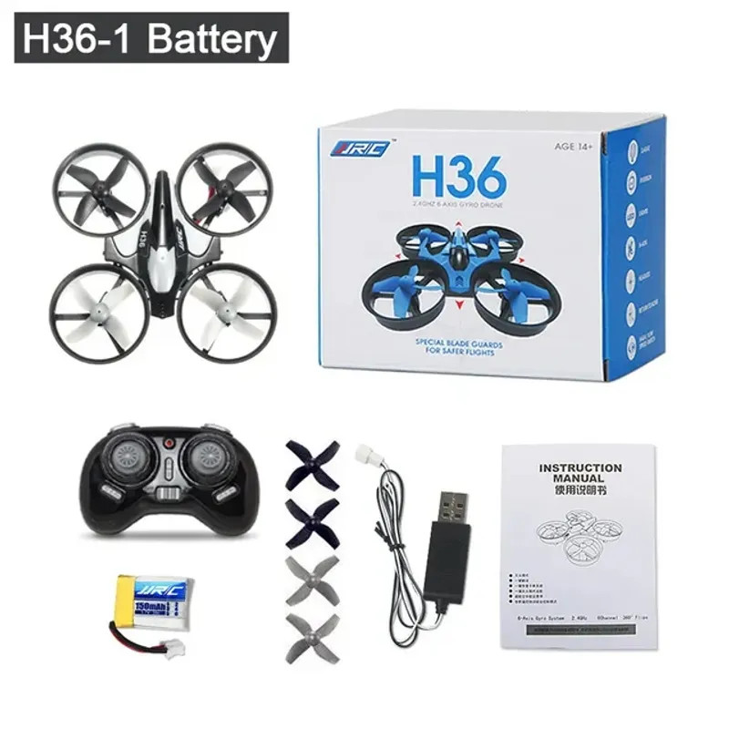 JJR/C H36 Mini Drone 6-Axis Headless Drones Remote Control RC Drone Quadcopter L