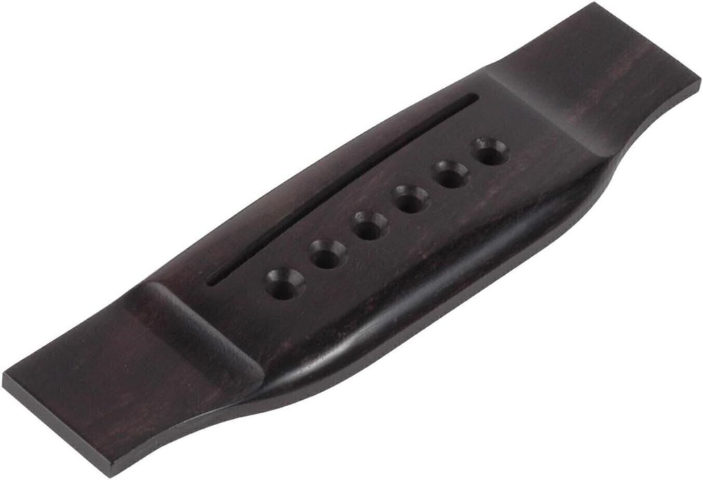 StewMac Acoustic Guitar Bridge, Oversized, Ebony