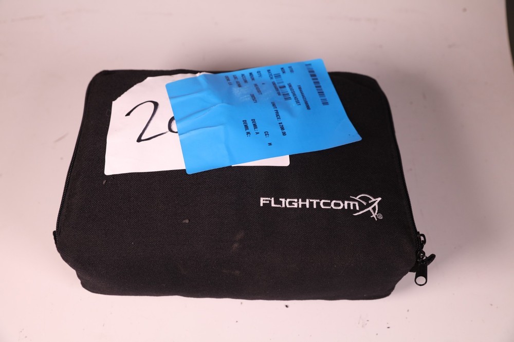 Flightcom Denali Aviation Headset 100-0101-40 Untested