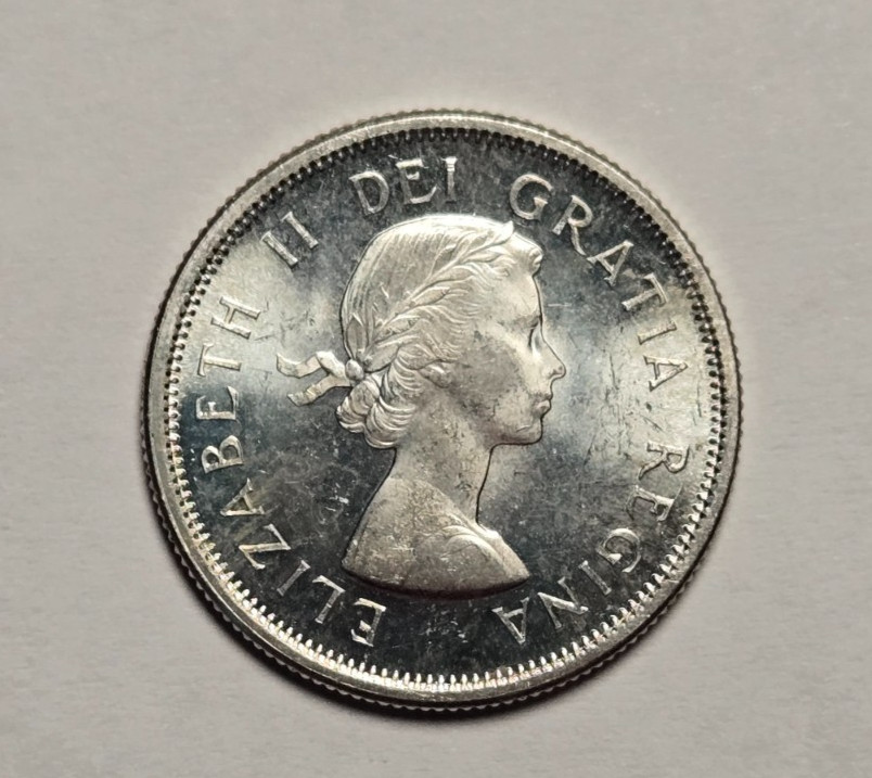 1963 Canada - 25 Cent Silver Coin - KM# 52