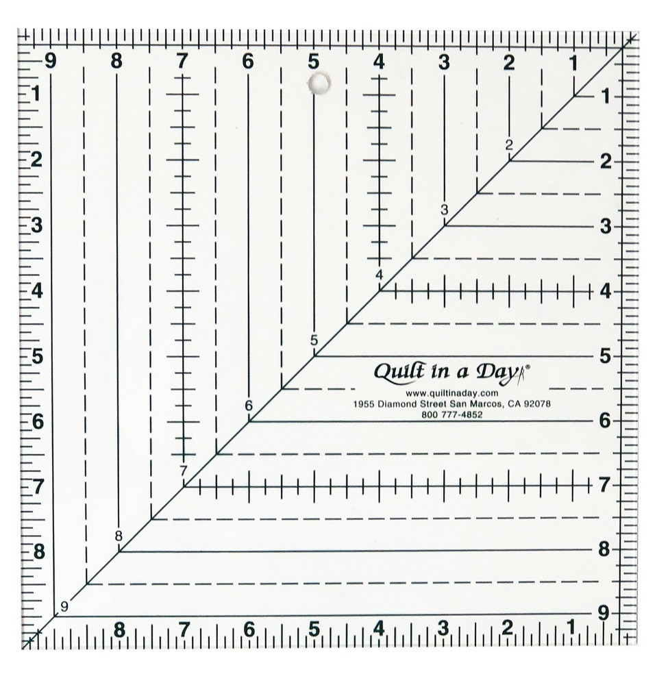 Quilt in a Day Square Up Ruler 9 1/2in