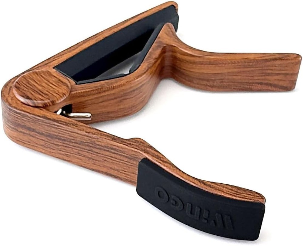 Durable Lightweight Ukulele Capo with Strong Spring - Protects Your Strings