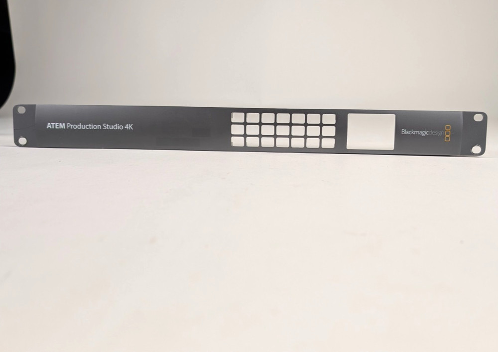 Blackmagic ATEM Production Studio 4K Replacement Front Panel Metal Frame - PART