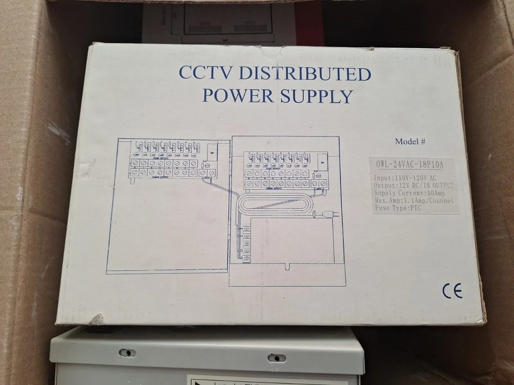 CCTV OWL-24VAC-P10A Distributed Power Supply