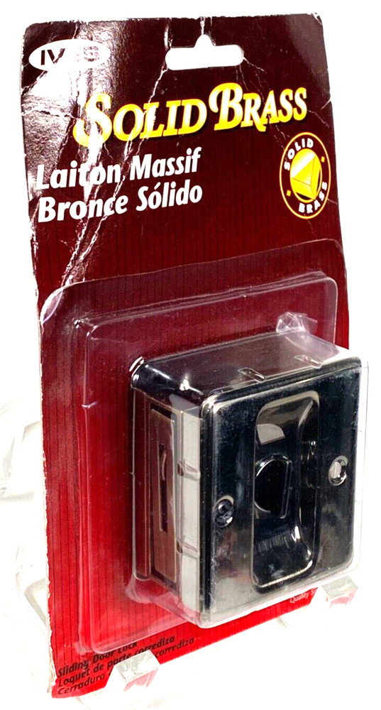 Ives Sliding Door Lock - Solid Brass - New.