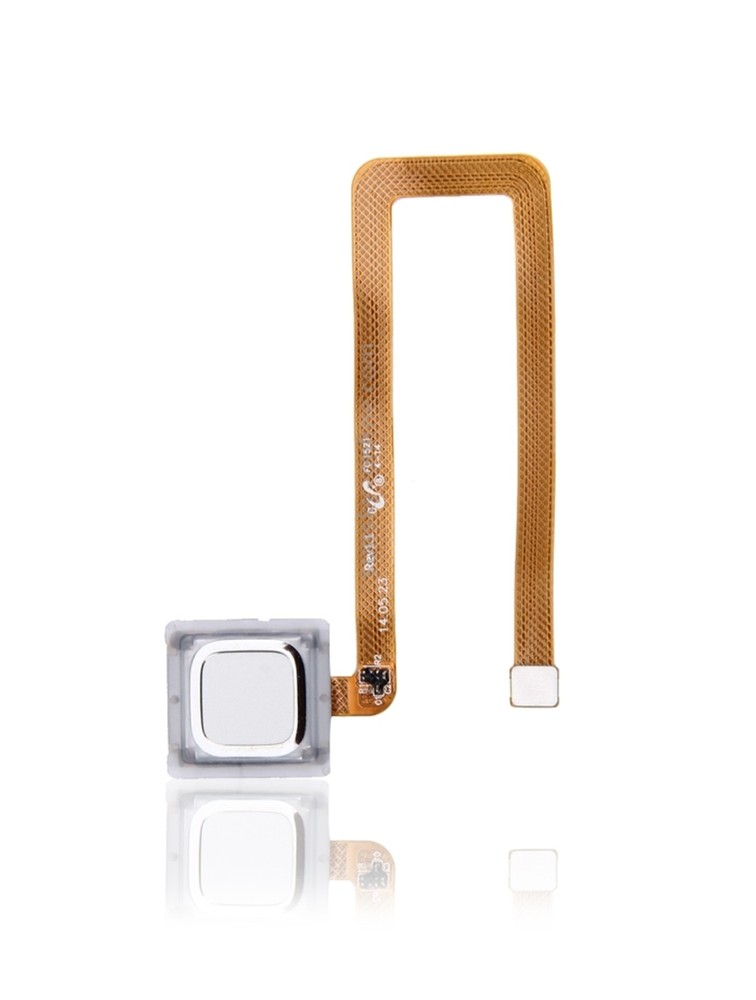 Fingerprint Reader With Flex Cable Compatible For Huawei Mate 7 (Silver)