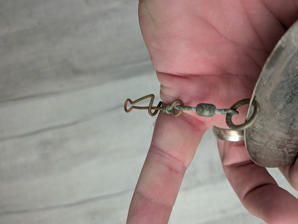 Vintage Gibbs Herring Dodger Trolling Flasher Chrome