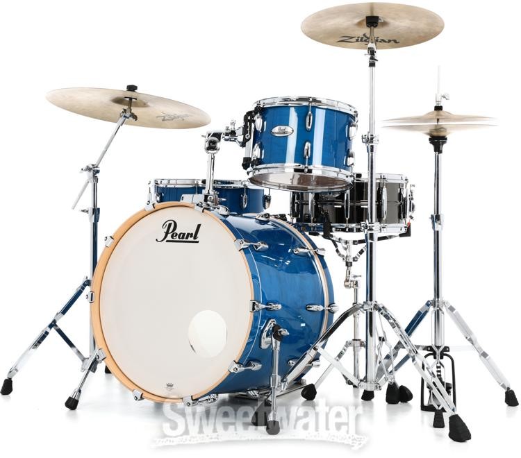 Pearl Professional Maple 3-piece Shell Pack - Sheer Blue