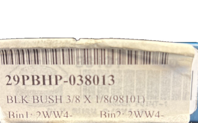 29PBHP-038013 BLACK PIPE BUSHING 3/8 X 1/8