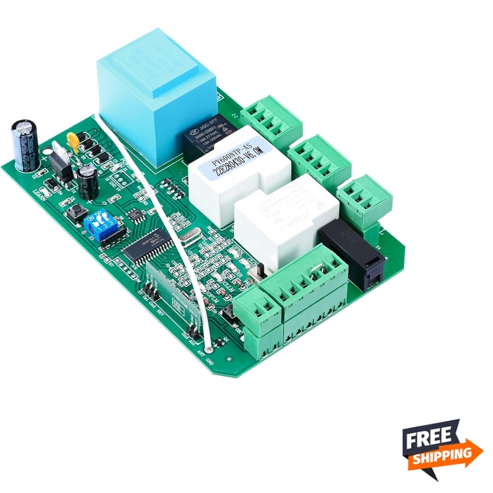 Sliding Gate Motor Controller with Rolling Encryption and Remote Access