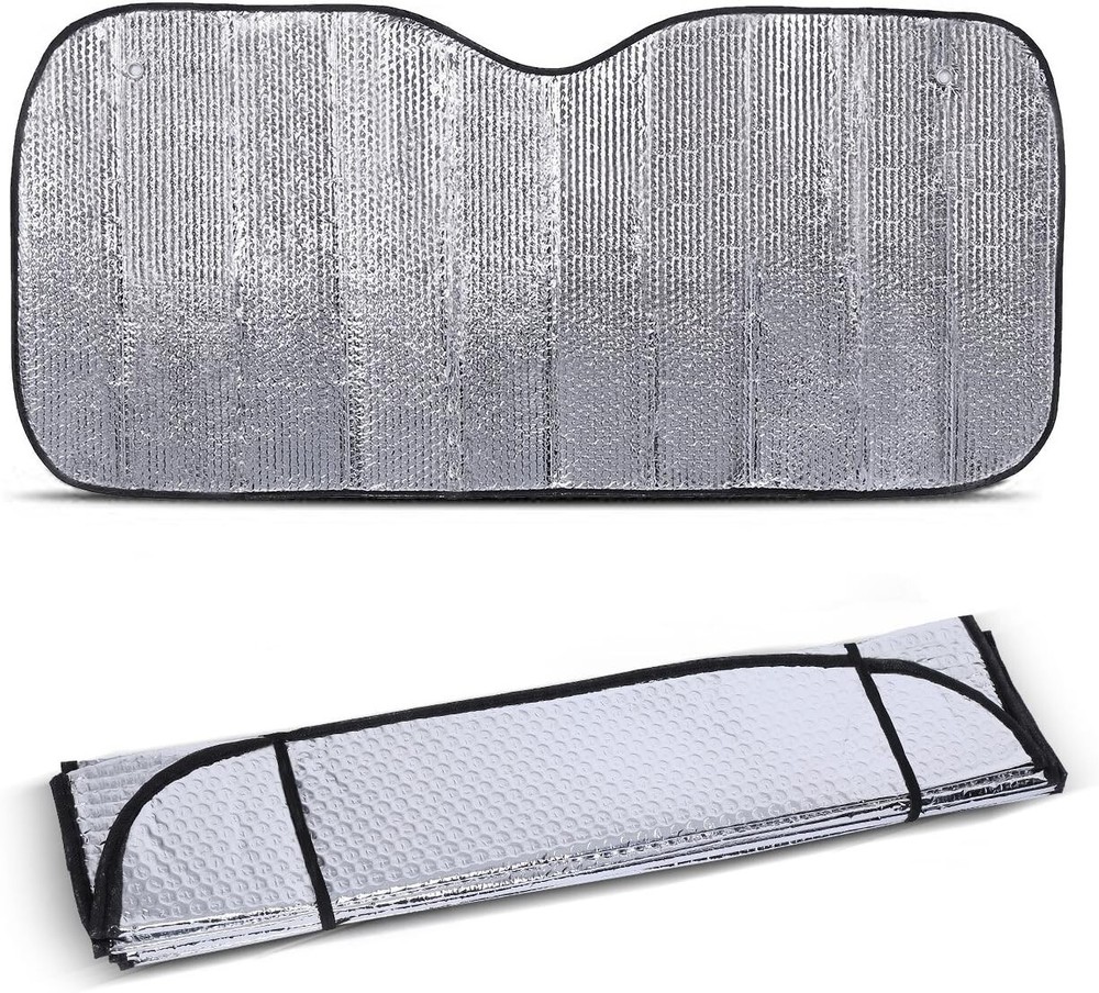 Reflective Car Windshield Sunshade – Foldable & Heat-Blocking