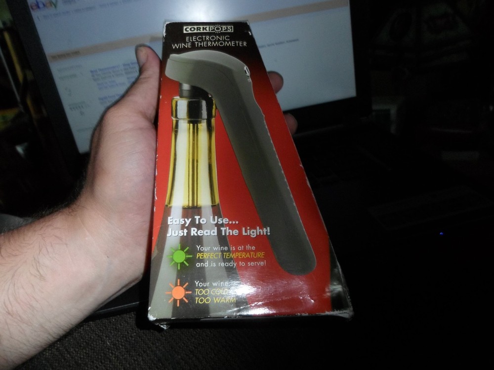 Corkpops ELECTRONIC WINE THERMOMETER