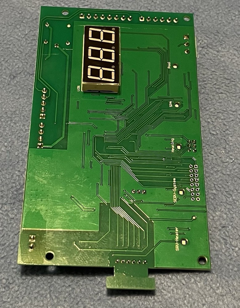 control board for a pool or spa heater. Model Number: 42002-0007S.